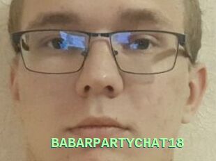 BABARPARTYCHAT18